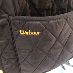 Barbour quilted vest.